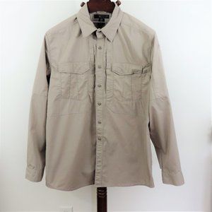 Men's 5.11 Tactical long sleeve shirt with roll up tabs